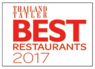 Thailand Tatler Best Restaurant 2017